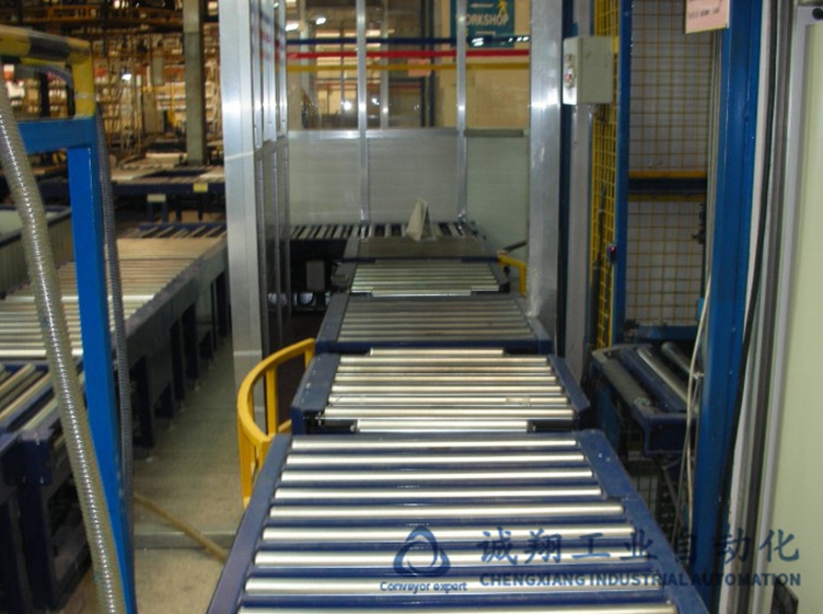 冰箱检漏滚筒输送线