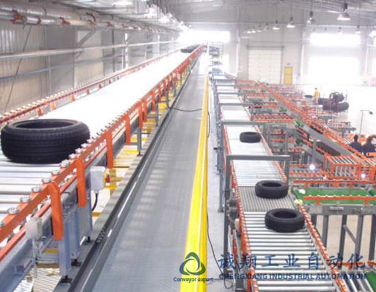 轮胎生产输送线