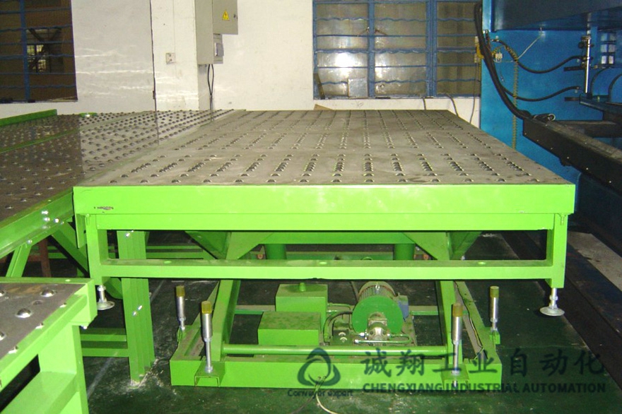 升降式万向滚珠台